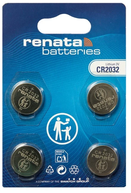 Renata baterija CR 2032 3V Litijum baterija dugme, PAK4 (cena po kom.) Baterije i punjači SOPING.RS 41 Renata baterija CR 2032 3V Litijum baterija dugme, PAK4 (cena po kom.)