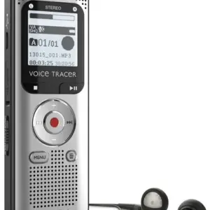 Philips diktafon DVT2015 Mono 8GB/LCD 2x AAA,USB 2.0