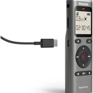 Philips Diktafon DVT1170 Mono,8GB,LCD 2x AAA,siva,USP C,USB 2.0