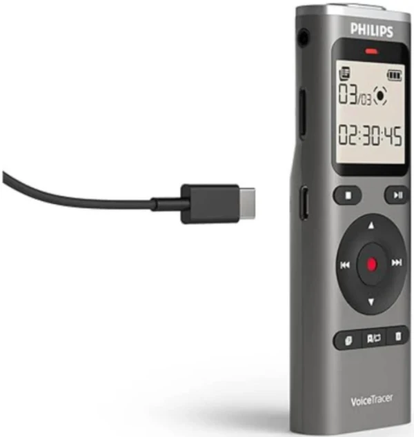 Philips Diktafon DVT1170 Mono,8GB,LCD 2x AAA,siva,USP C,USB 2.0 Mikrofoni SOPING.RS 41 Philips Diktafon DVT1170 Mono,8GB,LCD 2x AAA,siva,USP C,USB 2.0