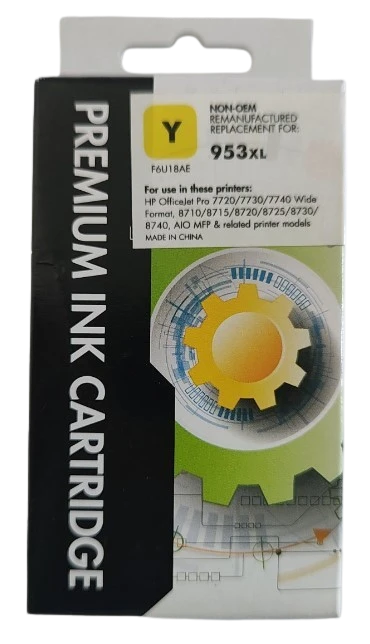 Inkjet compatible za HP F6U18AE(#953XL)/YL/SCC Yellow Dodatna oprema za štampače SOPING.RS 41 Inkjet compatible za HP F6U18AE(#953XL)/YL/SCC Yellow