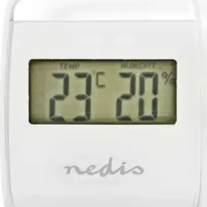 NEDIS WEST100WT  Digitalni LCD unutrašnji  termometar, Bela