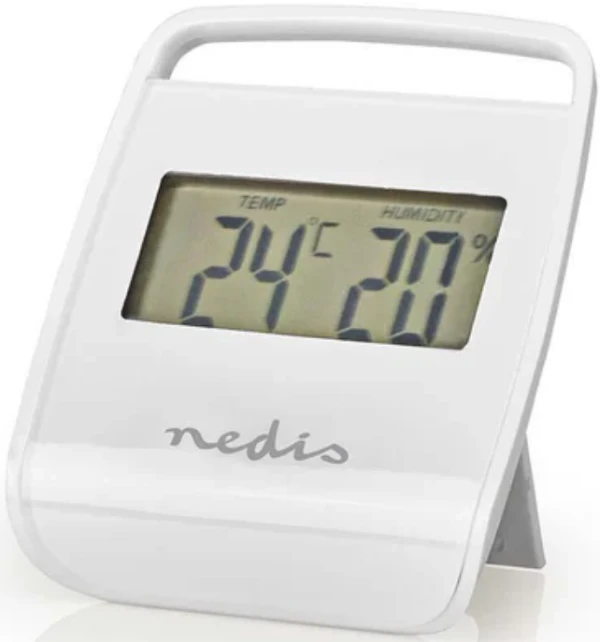 NEDIS WEST100WT Digitalni LCD unutrašnji termometar, Bela Klima uređaji SOPING.RS 44 NEDIS WEST100WT Digitalni LCD unutrašnji termometar, Bela - Слика 4