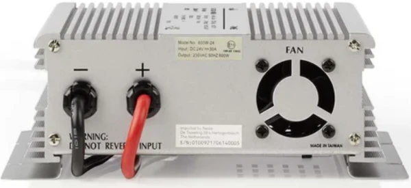 NEDIS PIMS60024E Pretvarac napona sa modifikovanim sinusnim talasom, 24 V DC , 230 V AC 50 Hz , 600 UPS i ispravljači SOPING.RS 44 NEDIS PIMS60024E Pretvarac napona sa modifikovanim sinusnim talasom, 24 V DC , 230 V AC 50 Hz , 600 - Слика 4