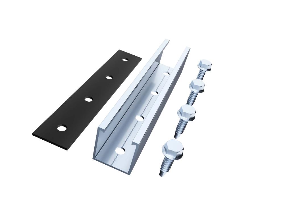 Konstrukcije za SE ANTAI za trapezni lim, mini rail, 150mm, set za 6 panela, frameless klampe Pomoćna kategorija SOPING.RS 41 Konstrukcije za SE ANTAI za trapezni lim, mini rail, 150mm, set za 6 panela, frameless klampe