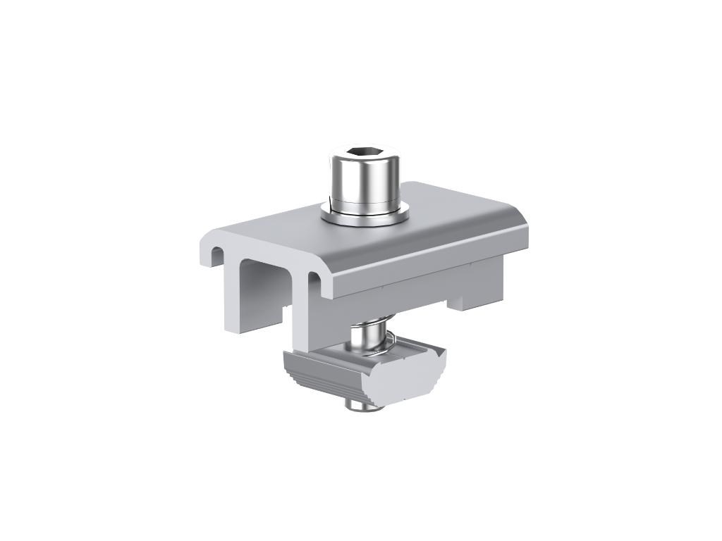 Konstrukcije za SE ANTAI za trapezni lim, mini rail, 150mm, set za 6 panela, frameless klampe Pomoćna kategorija SOPING.RS 42 Konstrukcije za SE ANTAI za trapezni lim, mini rail, 150mm, set za 6 panela, frameless klampe - Слика 2