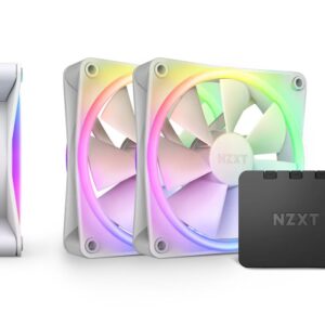 F120 RGB Duo Triple Pack 120mm ventilator beli (RF-D12TF-W1)