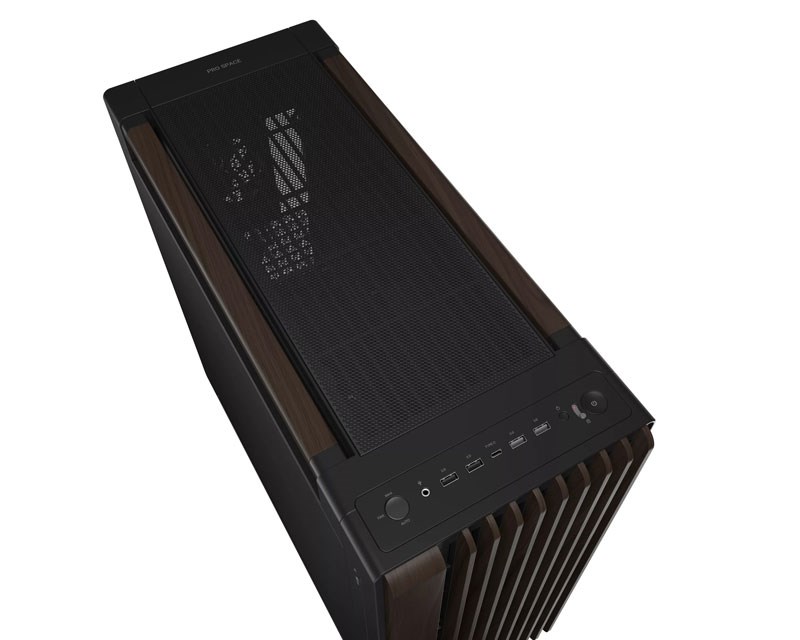 PROART PA602 WALNUT WOOD METAL PWM MODERN BLACK kućište crno Kućišta računara SOPING.RS 44 PROART PA602 WALNUT WOOD METAL PWM MODERN BLACK kućište crno - Слика 4
