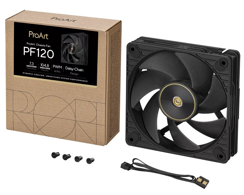 PROART PF120 FAN PWM BLACK ventilator crni Hladnjaci SOPING.RS 44 PROART PF120 FAN PWM BLACK ventilator crni - Слика 4