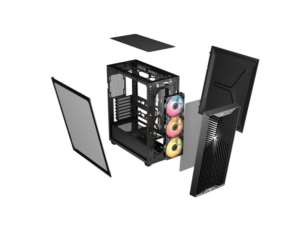 Kućište Corsair 3200D RS ARGB Black, CC-9011344-WW Kućišta računara SOPING.RS 42 Kućište Corsair 3200D RS ARGB Black, CC-9011344-WW - Слика 2