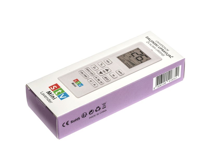MINI Lavender univerzalni daljinski upravljač (Klima uređaji) Klima uređaji SOPING.RS 44 MINI Lavender univerzalni daljinski upravljač (Klima uređaji) - Слика 4