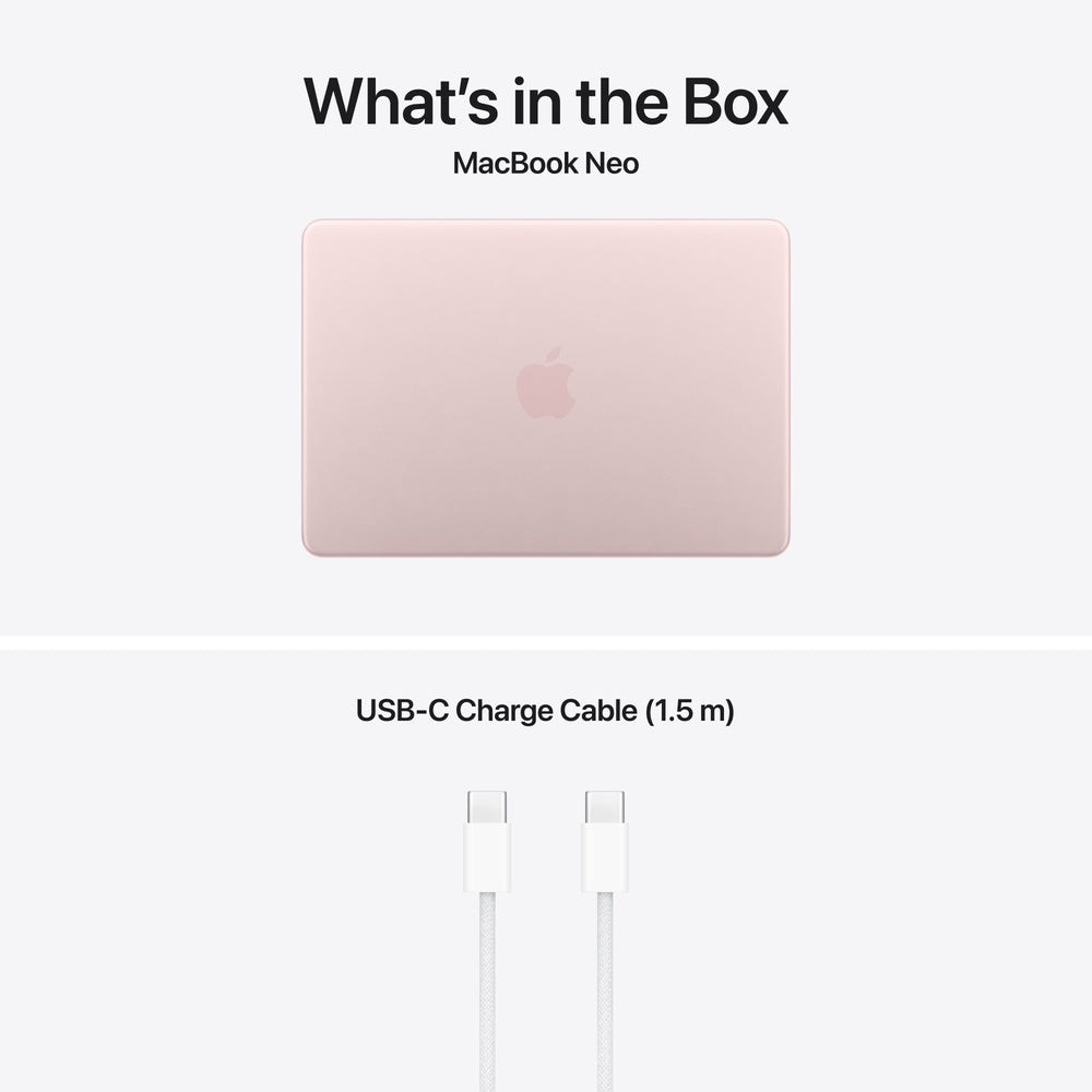 13-inčni MacBook Neo: Apple A18 Pro čip sa 6‑jezgarnim CPU-om i 5‑jezgarnim GPU-om, Magic Keyboard s Laptop računari SOPING.RS 44 13-inčni MacBook Neo: Apple A18 Pro čip sa 6‑jezgarnim CPU-om i 5‑jezgarnim GPU-om, Magic Keyboard s - Слика 4