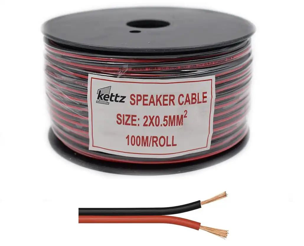 Zvučnički kabl 2×0.50mm Kettz ZK-05 100mROLL Kablovi i adapteri SOPING.RS 41 Zvučnički kabl 2x0.50mm Kettz ZK-05 100mROLL