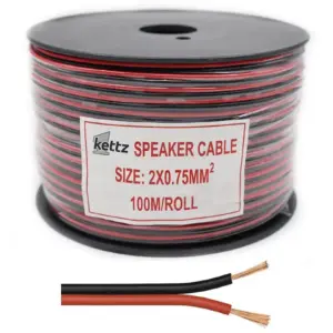 Zvučnički kabl 2x0.75mm Kettz ZK-075 100mROL
