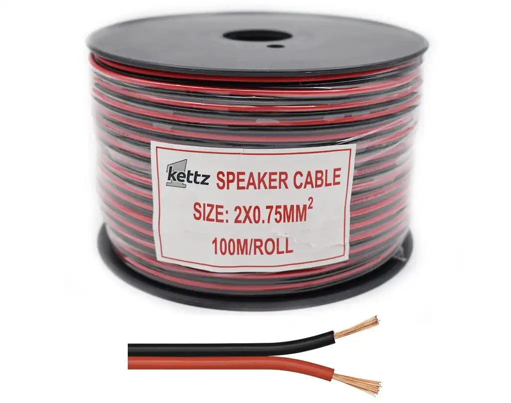Zvučnički kabl 2×0.75mm Kettz ZK-075 100mROL Kablovi i adapteri SOPING.RS 41 Zvučnički kabl 2x0.75mm Kettz ZK-075 100mROL