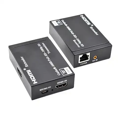 Kettz HDEX-060 HDMI Extender 60M 5E6 single Kablovi i adapteri SOPING.RS 41 Kettz HDEX-060 HDMI Extender 60M 5E6 single