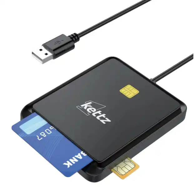 Kettz KTZ-CR100A USB čitač ID smart i SIM kartica Čitači kartica SOPING.RS 41 Kettz KTZ-CR100A USB čitač ID smart i SIM kartica