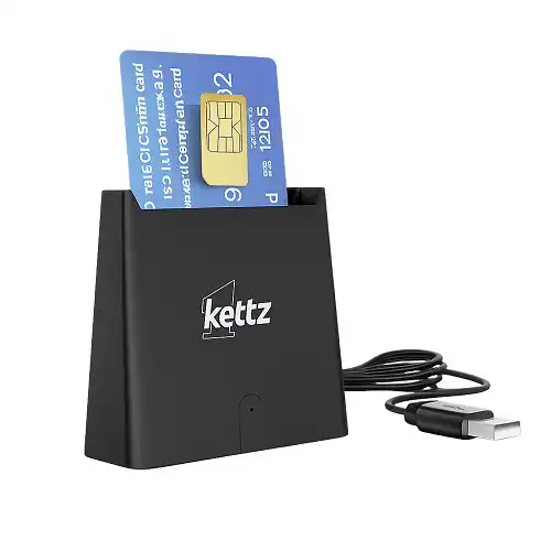 Kettz KTZ-CR400A USB čitač ID smart i SIM kartica Čitači kartica SOPING.RS 41 Kettz KTZ-CR400A USB čitač ID smart i SIM kartica