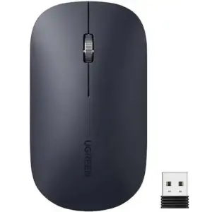 UGREEN MU001 Prenosivi bežični miš ultra slim (Gray Black)