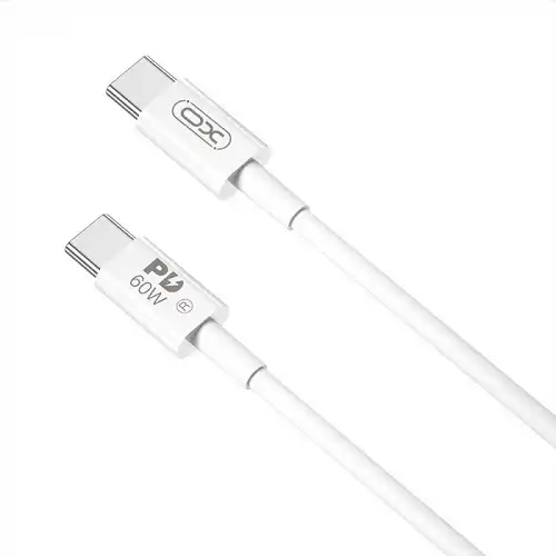 XO Kabl NB-Q190B Type-C na Type-C 60W 2M beli Kablovi SOPING.RS 41 XO Kabl NB-Q190B Type-C na Type-C 60W 2M beli