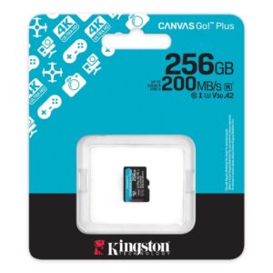 Memorijska kartica U3 V30 microSDXC 256GB Canvas Go Plus 200MB/s A2 SDCG4/256GBSP
