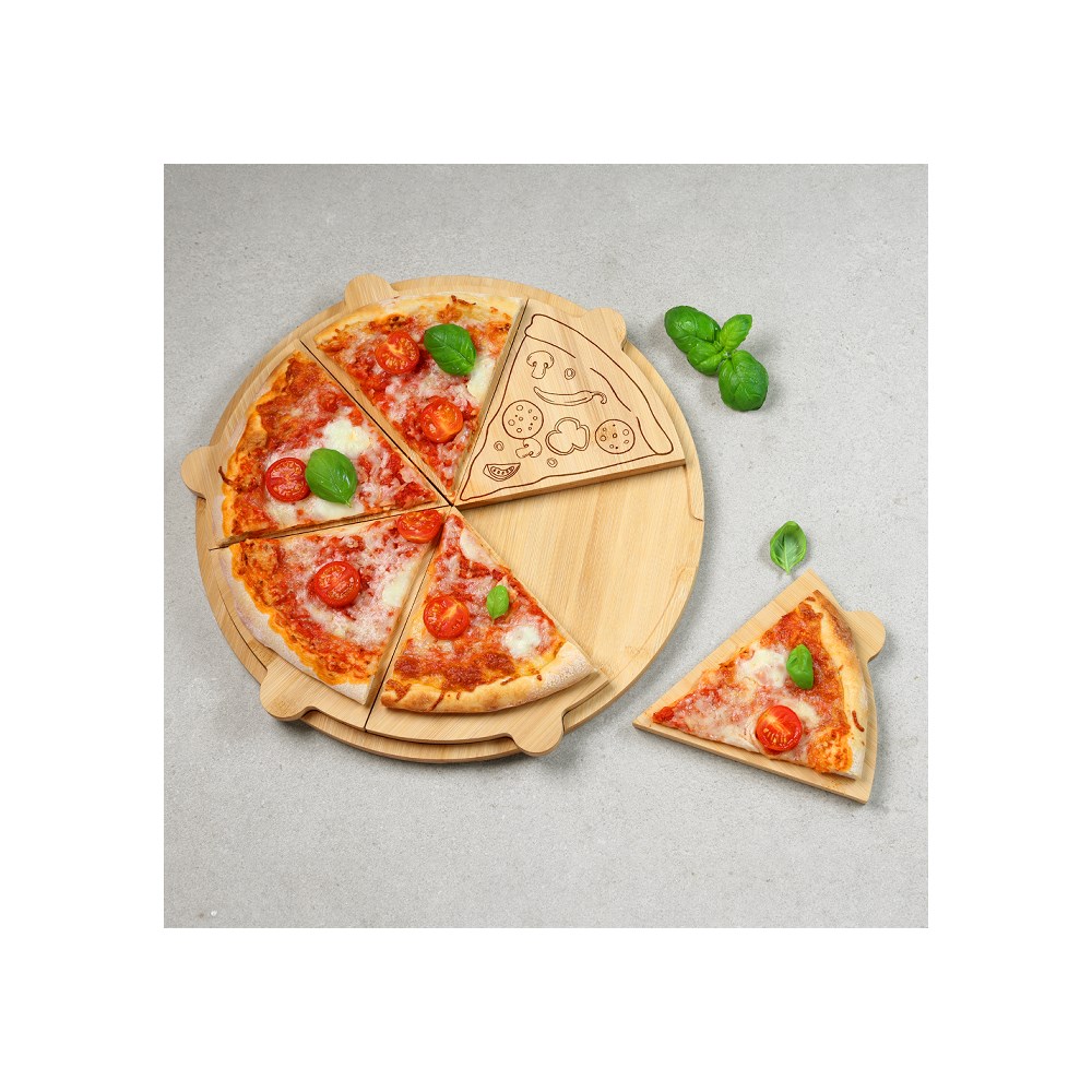 KESPER KSP58468 DASKA ZA PIZZU BAMBUS 36,5 CM SA 6 POJEDINAČNIH KRIŠKI Komadni nameštaj SOPING.RS 43 KESPER KSP58468 DASKA ZA PIZZU BAMBUS 36,5 CM SA 6 POJEDINAČNIH KRIŠKI - Слика 3