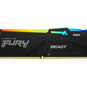 DIMM DDR5 32GB 5600MT/s KF556C40BB2A-32 FURY Beast RGB Black