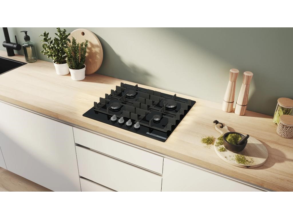 Ugradna ploca BOSCH PNP6B6K40/Serija4/plinska/60cm/crna Ugradne ploče SOPING.RS 43 Ugradna ploca BOSCH PNP6B6K40/Serija4/plinska/60cm/crna - Слика 3