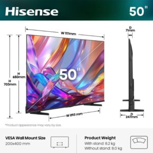 50 inča 50E7S Hi-QLED 4K UHD Smart TV
