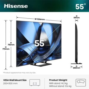 55 inča 55U7SE ULED MiniLED 4K UHD Smart TV
