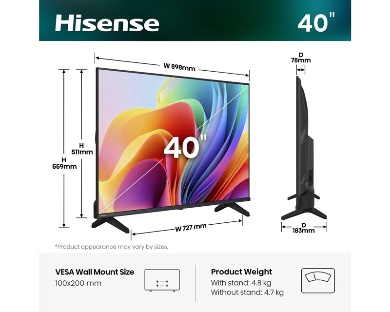 40 inča 40A4S LED FHD Smart TV Televizori SOPING.RS 41 40 inča 40A4S LED FHD Smart TV