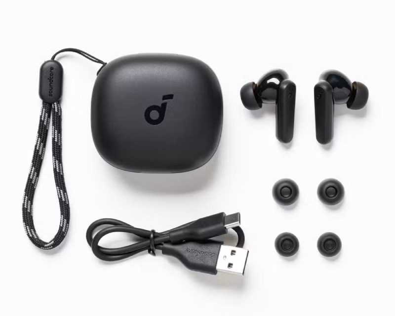 Soundcore R50i TWS BT bubice sa mikrofonom crne Slušalice SOPING.RS 44 Soundcore R50i TWS BT bubice sa mikrofonom crne - Слика 4