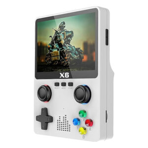 Gaming Console – X6 Handheld Console (White) Retro gaming SOPING.RS Gaming Console - X6 Handheld Console (White)