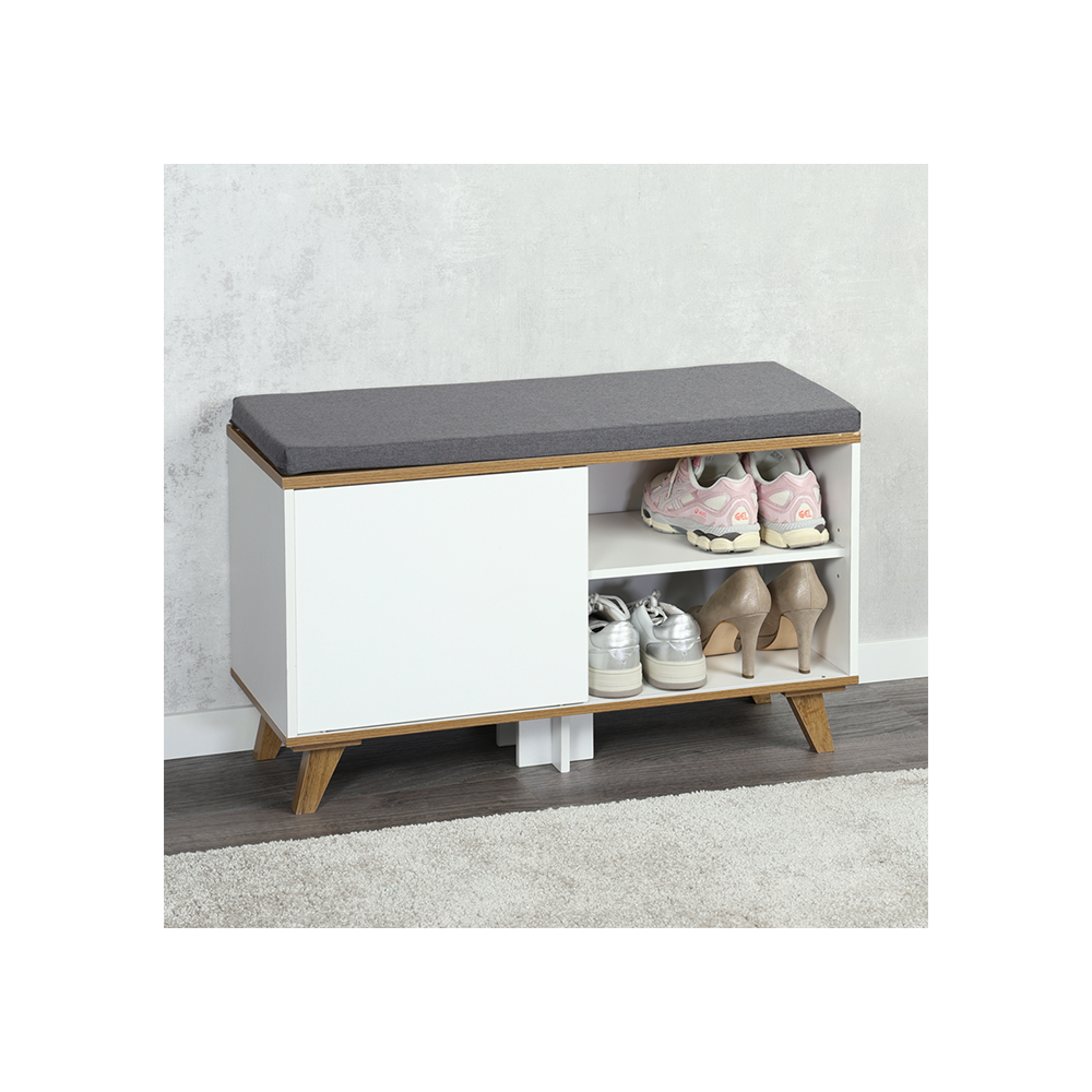 KESPER KSP15942 CIPELARNIK SA JASTUKOM ZA SEDENJE BELI 77 x 48 x 30 CM Komadni nameštaj SOPING.RS 41 KESPER KSP15942 CIPELARNIK SA JASTUKOM ZA SEDENJE BELI 77 x 48 x 30 CM