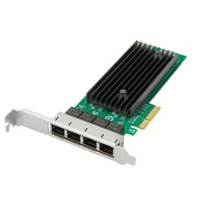 PCI-Express x4 kontroler na 4-porta 2.5 Gigabit Ethernet (Intel I226)