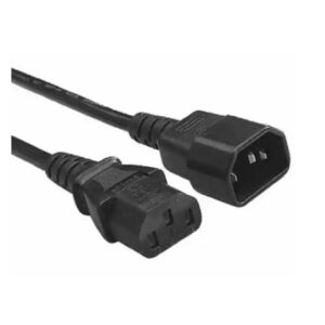 Kabl naponski C13 - C14 (UPS - PC) 1.8m crni